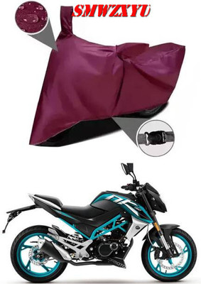 DeepShakshi AUTOMOTIVE Waterproof Two Wheeler Cover for CFMoto(150NK, Maroon)