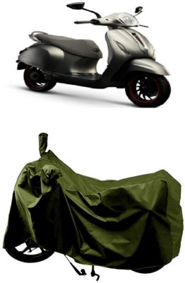 SUGASHRI Waterproof Two Wheeler Cover for Bajaj(Chetak, Green)