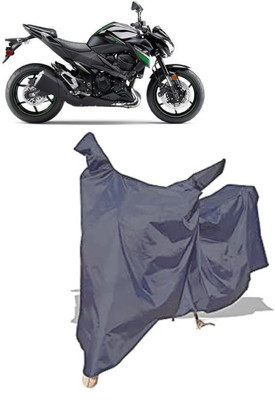 Amexride Two Wheeler Cover for Kawasaki(Z800, Grey)