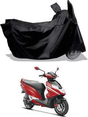 Amexride Two Wheeler Cover for Hero(Dare BS6, Black)