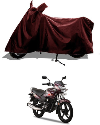 GROFATIK Two Wheeler Cover for TVS(Sport ES BS6, Maroon)