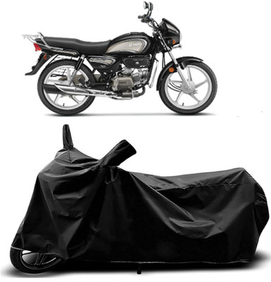 Trendymart Waterproof Two Wheeler Cover for Hero(Splendor, Black)