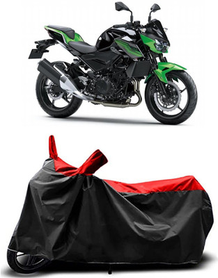 MMSSTAR Waterproof Two Wheeler Cover for Kawasaki(Z400 BS6, Red)