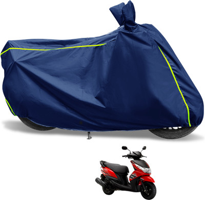 Euro Care Waterproof Two Wheeler Cover for Yamaha(Ray Z, Blue)