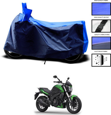 DeepShakshi AUTOMOTIVE Two Wheeler Cover for Bajaj(Dominar 400, Blue, Blue)