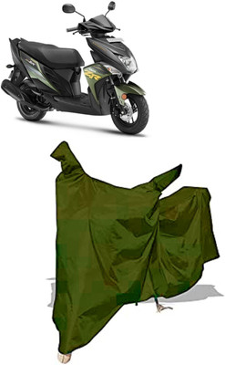Amexride Two Wheeler Cover for Yamaha(Ray ZR, Maroon)