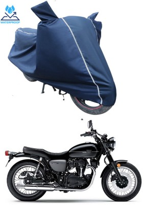 Ascension Two Wheeler Cover for Kawasaki(W800, Blue)