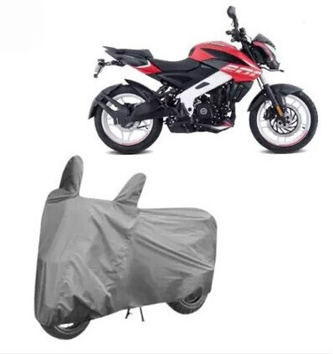 Tritika Waterproof Two Wheeler Cover for Bajaj(Pulsar NS 200, Grey)
