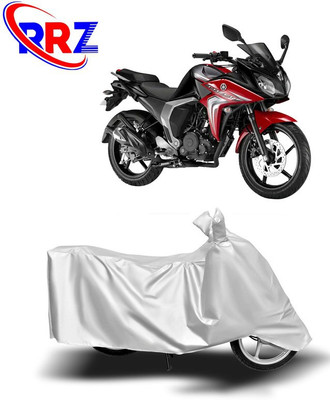 RRZ Waterproof Two Wheeler Cover for Yamaha(Fazer, White)