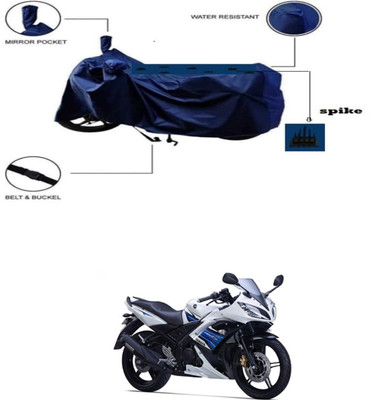 ZEDTEEK Waterproof Two Wheeler Cover for Universal For Bike(YZF R25, Blue)