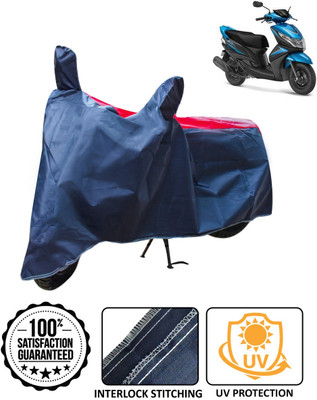 AutoRetail Waterproof Two Wheeler Cover for Yamaha(Ray Z, Blue, Red)