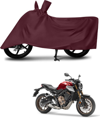 DeepShakshi AUTOMOTIVE Waterproof Two Wheeler Cover for Honda(CBR650R, Maroon)