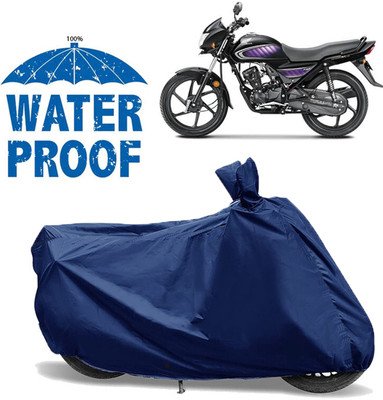 OliverX Waterproof Two Wheeler Cover for Honda(Dream Yuga, Blue)