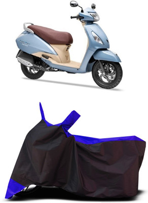 VESMEI Two Wheeler Cover for TVS(Jupiter classic, Blue)
