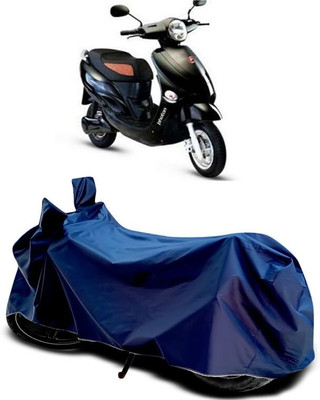 KEDIT Two Wheeler Cover for Hero(Electric Photon, Blue)