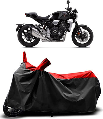 KEDIT Two Wheeler Cover for Honda(CB 1000R, Red, Black)