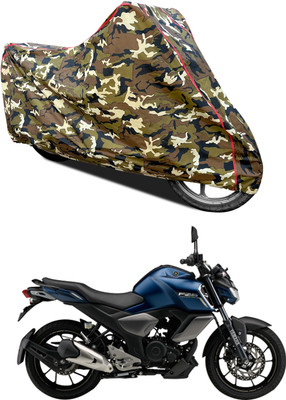 AutoGalaxy Waterproof Two Wheeler Cover for Yamaha(FZ-Fi Version 3.0, Yellow)