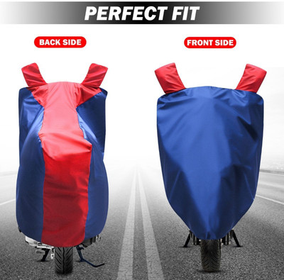 brandroofz Waterproof Two Wheeler Cover for Suzuki(Access, Blue, Red)