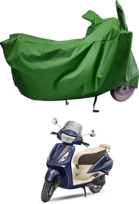 Amexride Two Wheeler Cover for TVS(Jupiter classic, Maroon)