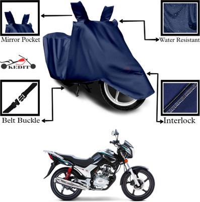 KEDIT Two Wheeler Cover for Honda(CB, Blue)
