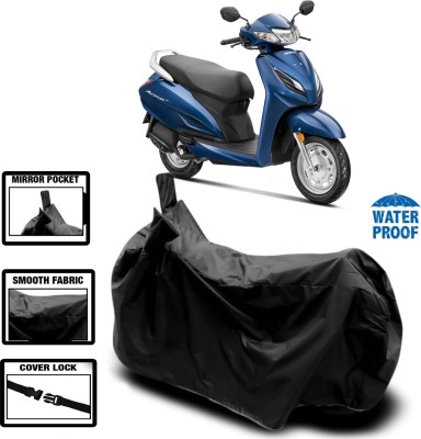 WMIZEXA Waterproof Two Wheeler Cover for Honda(Activa 6G, Black)