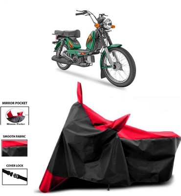 WMIZEXA Two Wheeler Cover for TVS(XL 1200, Red, Black)