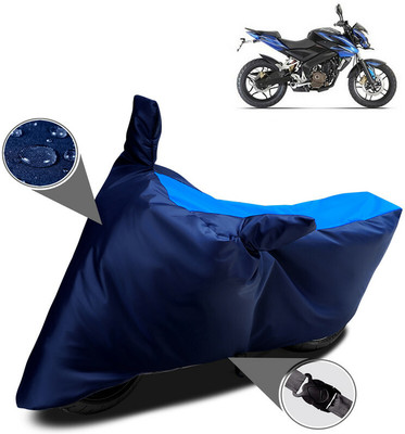APNEK Waterproof Two Wheeler Cover for Bajaj(Pulsar 200NS FI, Blue)