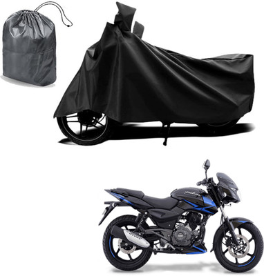 Autoinnovation Waterproof Two Wheeler Cover for Bajaj(Pulsar 150, Black)