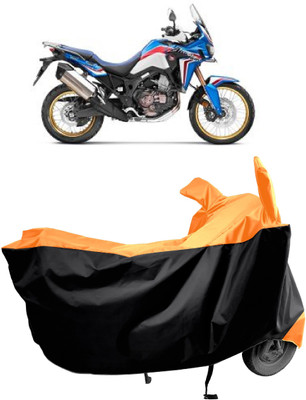 Amexride Two Wheeler Cover for Honda(CRF1000L Africa Twin BS6, Multicolor)