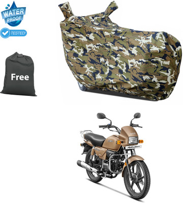 GOSHIV-car and bike accessories Waterproof Two Wheeler Cover for Hero(Splendor Plus, Yellow)