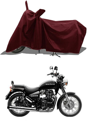 smwzxyu Waterproof Two Wheeler Cover for Royal Enfield(Hunter 350, Maroon)