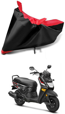 DeepShakshi AUTOMOTIVE Two Wheeler Cover for Honda(Cliq, Red, Black)