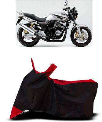 VESMEI Two Wheeler Cover for Honda(CB 400, Red)