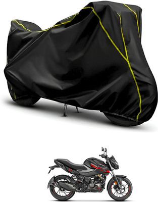PAGORA Waterproof Two Wheeler Cover for Hero(Hunk, Black, Black)