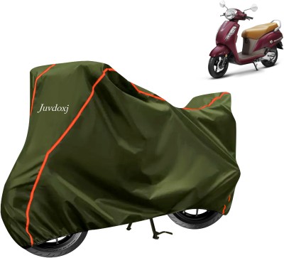 Juvdoxj Two Wheeler Cover for Suzuki(New Access 125, Multicolor)