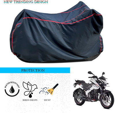 ANTHUB Waterproof Two Wheeler Cover for Bajaj(Pulsar NS 200, Black)