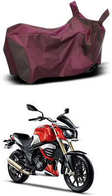 MMSSTAR Waterproof Two Wheeler Cover for Mahindra(MOJO XT 300, Maroon)