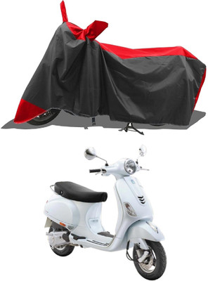 SPECTUS Two Wheeler Cover for Vespa(ZX 125 BS6, Red)