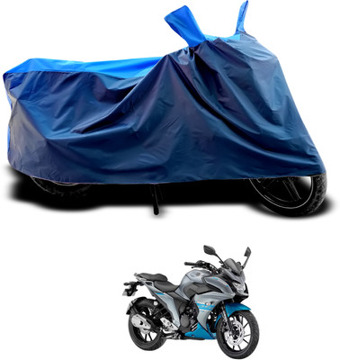 CODOKI Waterproof Two Wheeler Cover for Yamaha(Fazer-250, Black, Blue)