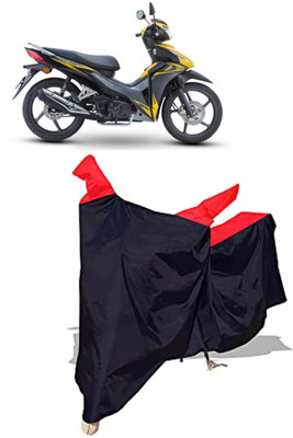 Amexride Two Wheeler Cover for Honda(Blade 125, Black)