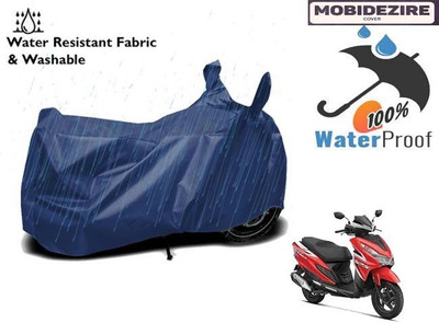 Mobidezire Waterproof Two Wheeler Cover for Hero(Electric Optima Plus BS6, Green)