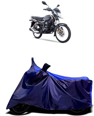 VESMEI Two Wheeler Cover for Bajaj(Platina 110 H-Gear, Blue)