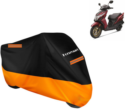 Horseyaart Waterproof Two Wheeler Cover for Honda(Deo, Orange)