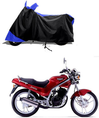 GROFATIK Two Wheeler Cover for Kinetic(GF 170, Blue)
