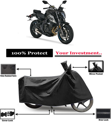 Amexride Two Wheeler Cover for CFMoto(650 NK, Black)