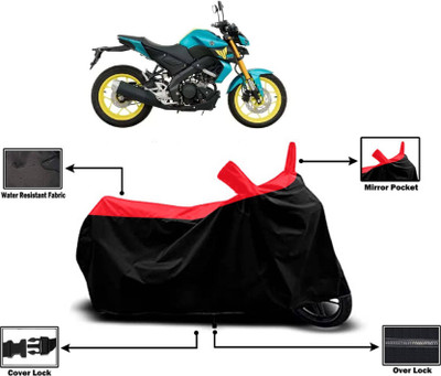 KEDIT Two Wheeler Cover for Yamaha(MT 15 New, Red)