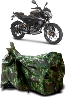 Autofly Waterproof Two Wheeler Cover for Bajaj(Pulsar NS 160, Multicolor)