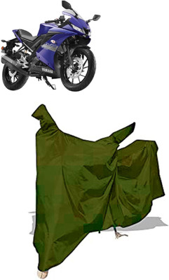Amexride Two Wheeler Cover for Yamaha(YZF R15 S, Maroon)