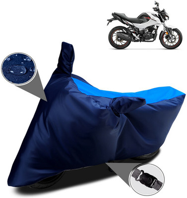 Mdstar Two Wheeler Cover for Hero(Splendor I Smart, Blue)