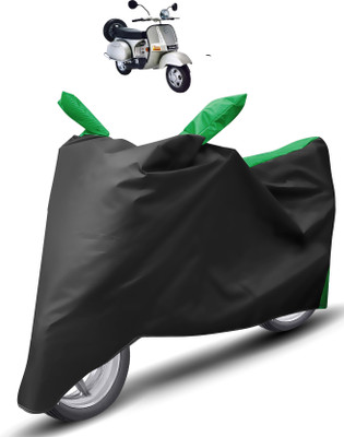 Caronix Two Wheeler Cover for Bajaj(Chetak, Green)
